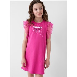 Платье трикотажное для девочек