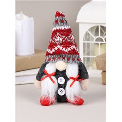 Новогоднее украшение Гном 20 см / NA116 /уп 50/