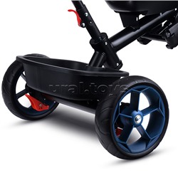 Велосипед трехколесный Rocket 136-BL, колеса EVA 10"/8", цвет синий