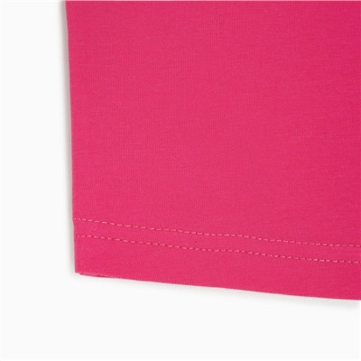 Лонгслив женский MINAKU: Basic line, цвет фуксия, размер 42