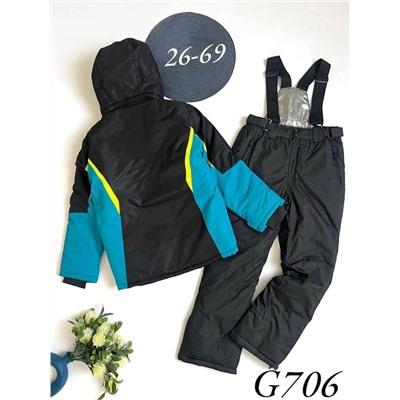 Костюм G706 бирюзовый