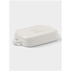 Форма для запекания Доляна «Зефир», 2.3 л, 38×22×6 см, прямоугольная, керамика, белая