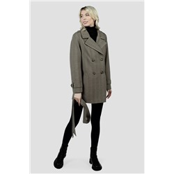 01-12247 Пальто женское демисезонное (пояс)