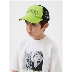 Кепка текстильная джинсовая для мальчиков