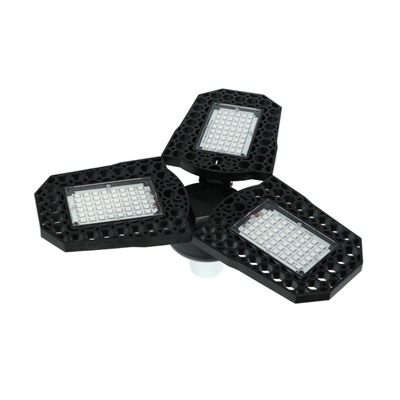 Фитолампа для растений, светодиодная, Е27, 26 Вт, 126 LED, 265 В, складная, биколорная