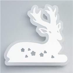 Бра «Олень» LED 10 Вт 4000K белый 34×4.5×22 см