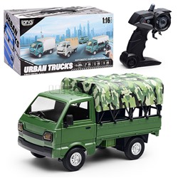 Машина "Грузовичок военный" р/у, 27 MGz, в коробке