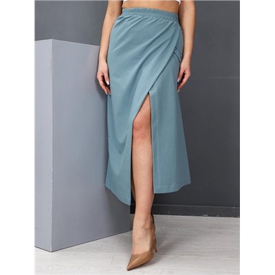 Юбка "Фрита" (серо-голубой)