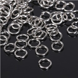 Кольцо соединительное «СМ-976», 0.8×6 мм, 1 кг, цвет серебро