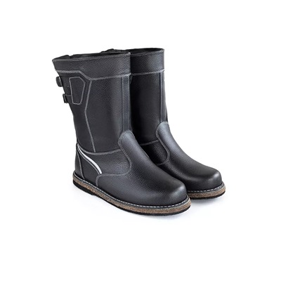 Сапоги мужские Витязь,черные,войлочная подошва