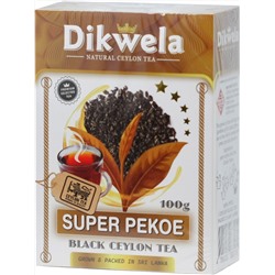 Dikwela. Black Pekoe 100 гр. карт.упаковка