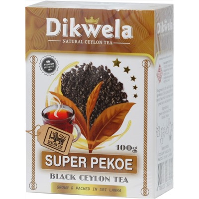 Dikwela. Black Pekoe 100 гр. карт.упаковка