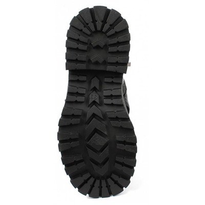 AL7870 черн Ботинки зима для девочек (33-38)/6