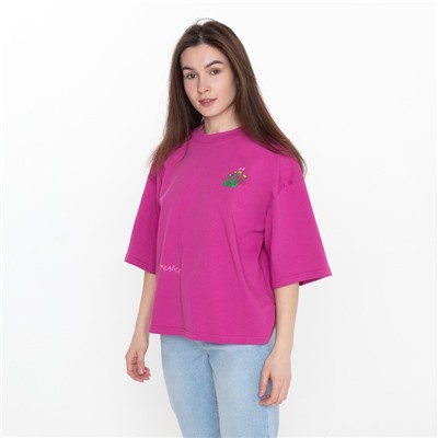 Футболка женская Mark Formelle, цвет фуксия, размер 44