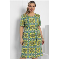 Платье Весеннее чувство (желтое) П12922-25М