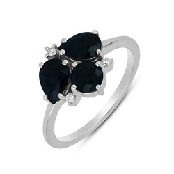 Кольцо, сапфир корунд, Лига