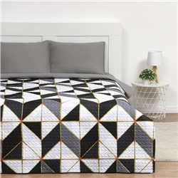 Покрывало евро Экономь и Я «Абстракция» 200×210 ±5 см, 100% полиэстер, 190 г/м²