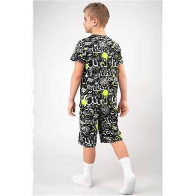 Хлопковый костюм для мальчика Happyfox