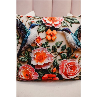 Наволочка декоративная декоративная 1 шт 3D эффект НАТАЛИ, 1209564