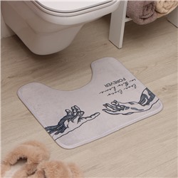 Коврик для ванной «Этель» Forever, 50×40 см, велюр