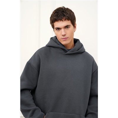 Мужское худи из футера с начесом Happyfox