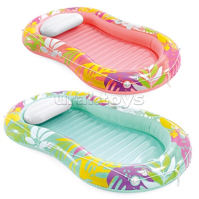 Матрас-кресло в стиле тропического оазиса，206mx122cm, 2 цвета, 57803EU INTEX