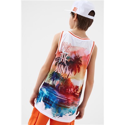 Майка трикотажная для мальчиков PLAYTODAY, 1242466