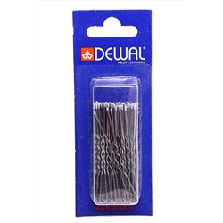 Dewal Шпильки для волос волна SLT-60V-4S/60, 60 мм, серебристый, 60 шт. KRISTALLER, 1106158