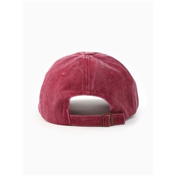 Кепка женская MINAKU «Сердце», размер 56-58, розовая, вареный деним