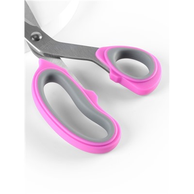 Ножницы портновские, скошенное лезвие, 8", 21 см, МИКС