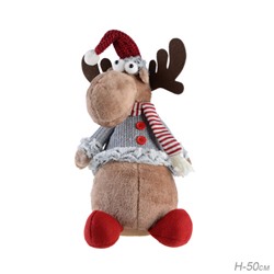 Новогоднее украшение Олень 50 см / SH018 /уп 10/