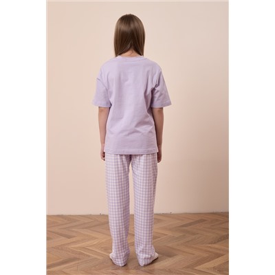 Пижама футболка и брюки М225125Псб