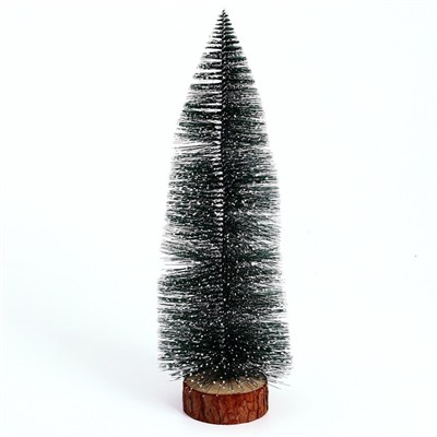 Декор новогодний «Ёлочка зелёная в снегу», высота 40 см