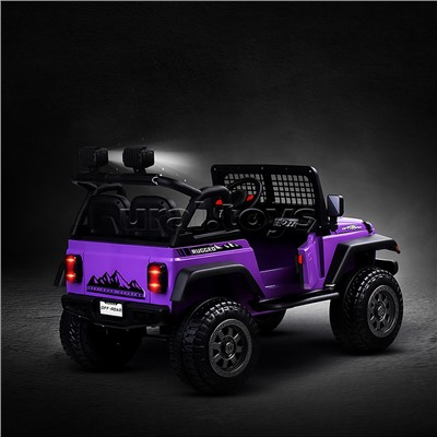 Электромобиль детский "Городской внедорожник" (цвет фиолетовый)
