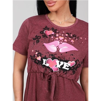 Луизеания - туника бордо