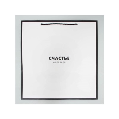 Пакет для цветов «Счастье», 42×44×32 см