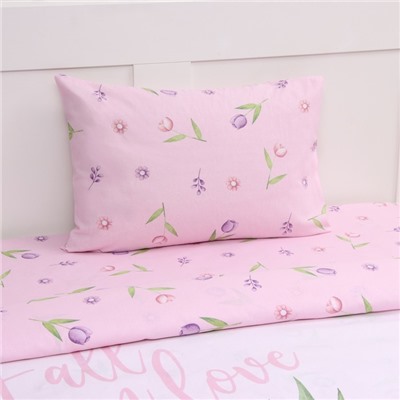 Постельное бельё 1.5-спальное «Этель» Fall in love, бязь