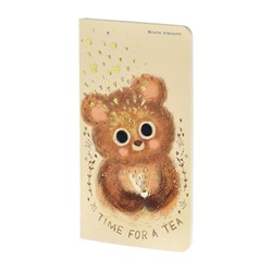 Записная книжка А6  30л клетка "ЛЮБОВЬ. МЕДВЕЖОНОК" 7-30-001/28 Bruno Visconti