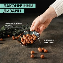 Соусник «Пайро», 11×3 см, керамика, зелёный