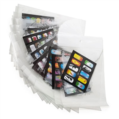 Nail Art Трафареты для аэрографии JHF 10, в ассортименте 9964