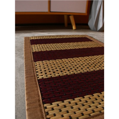 Коврик плетёный из сиграса, 60×40×0.7 см