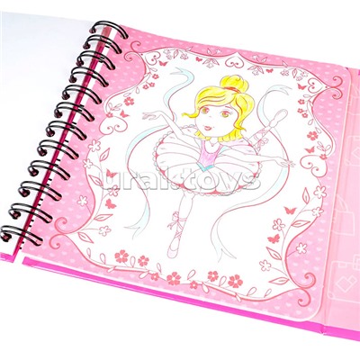 Компактные развивающие игры в дорогу "Рисуем в дороге. Балерины"