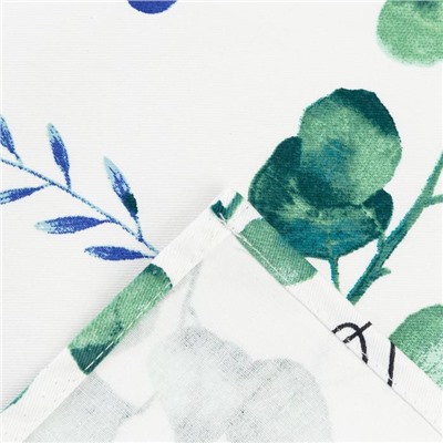 Фартук «Этель» Eucalyptus 60×70 см, 100% хлопок, саржа 190 г/м²