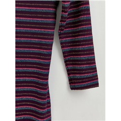 Платье женское CONTE LPL 836 Платье в полоску с мерцающим блеском