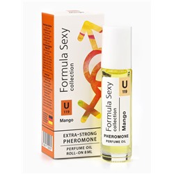 Парфюмерное масло женское с феромонами Formula Sexy Collection Mango U119, 8 мл (по мотивам Mango Skin (Vilhelm Parfumerie)