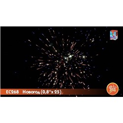 Фейерверк ЕС268 Новогод (0,8" х 25)