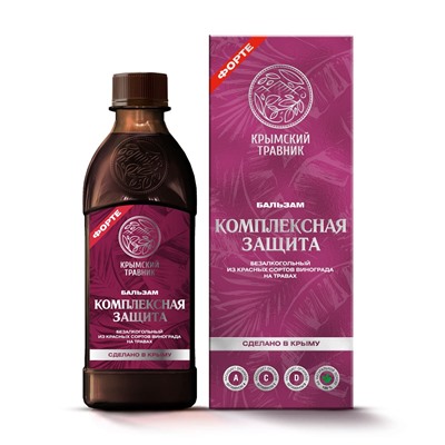 Бальзам из красных сортов винограда Комплексная защита 250 мл.
