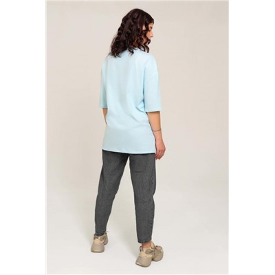 Футболка женская 50553 (Голубой)