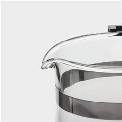 Заварочный чайник Magistro «Мантана», 500 мл, пластиковое сито, стекло