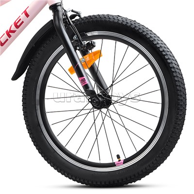 Велосипед 20" Rocket Crux 1.0 , цвет розовый, размер 11"